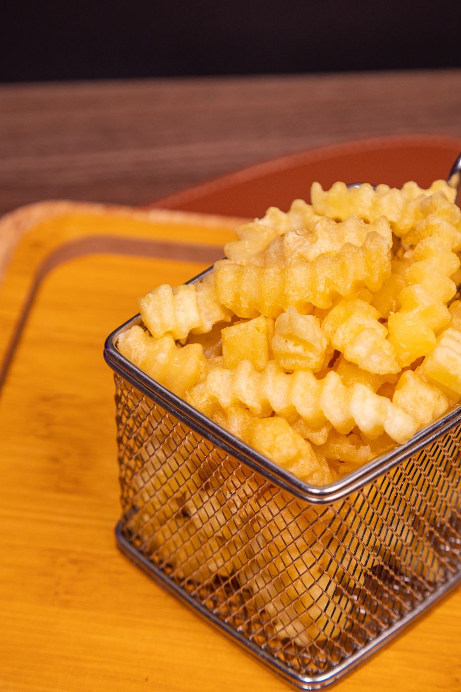 Porção de batata frita