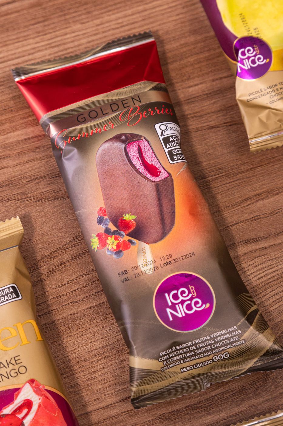 Linha de picolés Ice by Nice