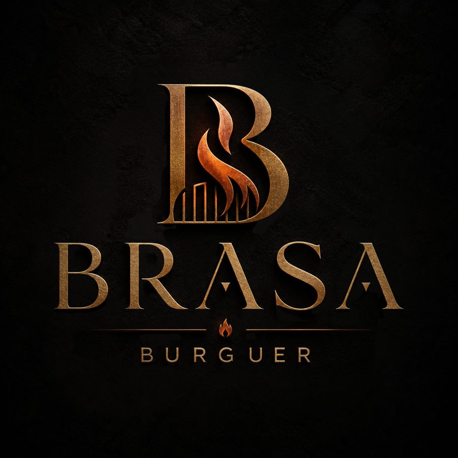 Logo da Brasa Burguer